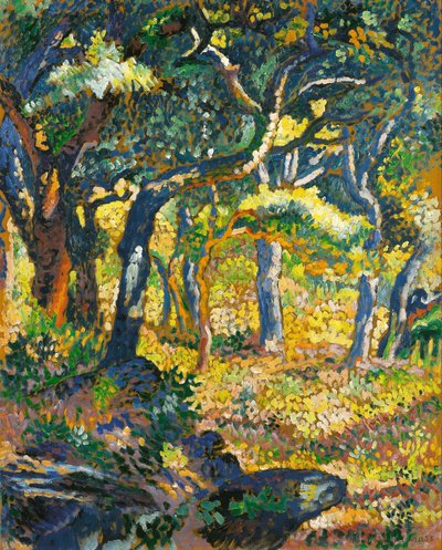 A Clearing in Provence (Study) by Henri Edmond Cross